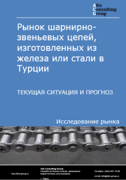 Рынок шарнирно-звеньевых цепей, изготовленных из железа или стали в Турции. Текущая ситуация и прогноз 2024-2028 гг.