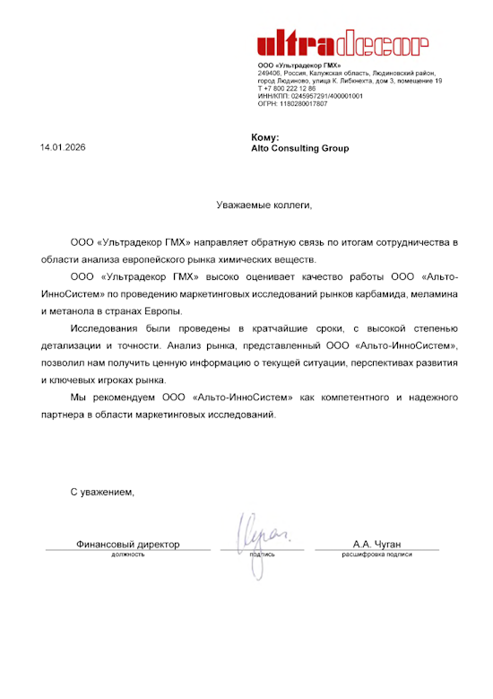 ООО "УЛЬТРАДЕКОР ГМХ"