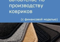 Компания Alto Consulting Group разработала бизнес-план автоателье по производству ковриков