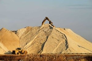 Производство природных песков в 2017 году выросло на 12%