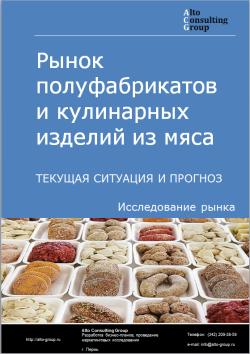 Рынок полуфабрикатов и кулинарных изделий из мяса в России. Текущая ситуация и прогноз 2023-2027 гг.