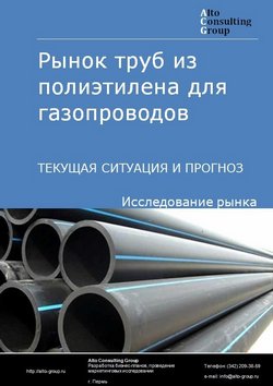 Рынок труб из полиэтилена для газопроводов в России. Текущая ситуация и прогноз 2022-2026 гг.