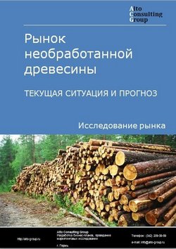 Рынок необработанной древесины  в России. Текущая ситуация и прогноз 2024-2028 гг.