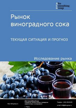 Рынок виноградного сока в России. Текущая ситуация и прогноз 2023-2027 гг.