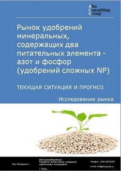 Рынок удобрений минеральных, содержащих два питательных элемента - азот и фосфор (удобрений сложных NР) в России. Текущая ситуация и прогноз 2021-2025 гг.