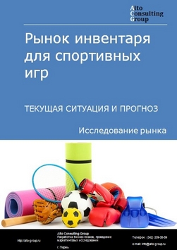 Рынок инвентаря для спортивных игр в России. Текущая ситуация и прогноз 2021-2025 гг.