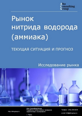 Рынок нитрида водорода (аммиака) в России. Текущая ситуация и прогноз 2023-2027 гг.