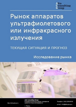 Рынок аппаратов ультрафиолетового или инфракрасного излучения в России. Текущая ситуация и прогноз 2023-2027 гг.