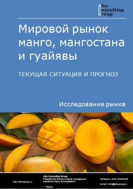 Мировой рынок манго, мангостана и гуайявы. Текущая ситуация и прогноз 2021-2025 гг.