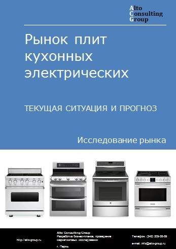 Рынок плит кухонных электрических в России. Текущая ситуация и прогноз 2023-2027 гг.