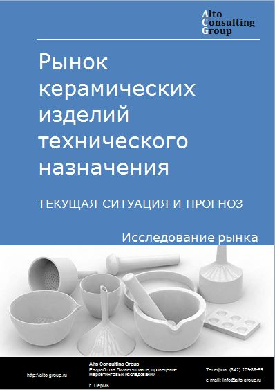 Рынок керамических изделий технического назначения в России. Текущая ситуация и прогноз 2024-2028 гг.