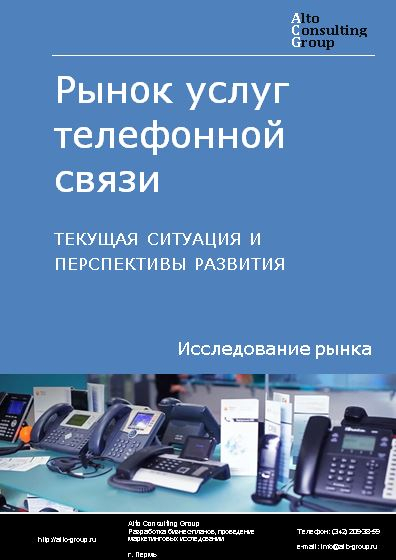 Рынок услуг телефонной связи в России. Текущая ситуация и перспективы развития