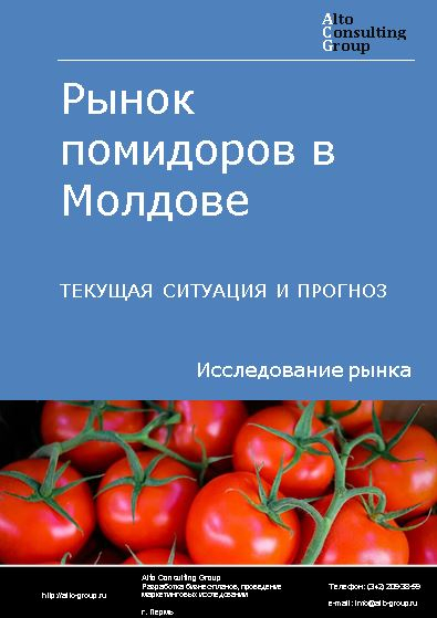 Рынок помидоров в Молдове. Текущая ситуация и прогноз 2023-2027 гг.