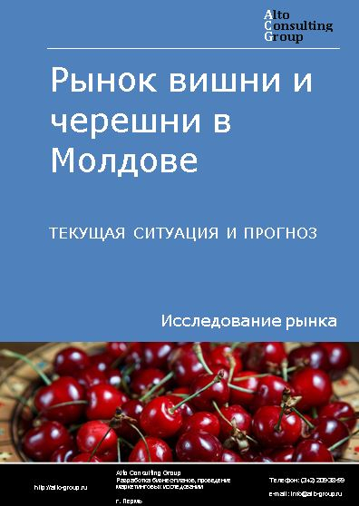 Рынок вишни и черешни в Молдове. Текущая ситуация и прогноз 2022-2026 гг.
