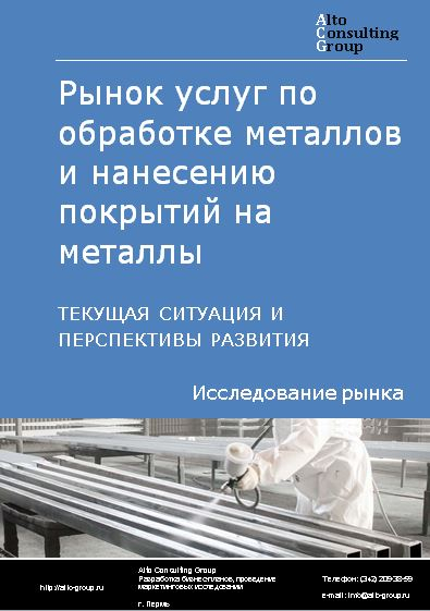 Рынок услуг по обработке металлов и нанесению покрытий на металлы в России. Текущая ситуация и перспективы развития
