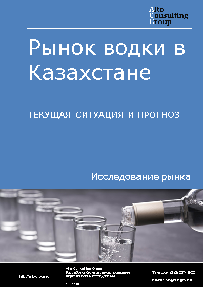 Рынок водки в Казахстане. Текущая ситуация и прогноз 2024-2028 гг.
