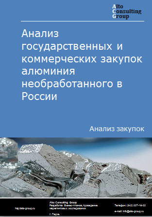 Анализ государственных и коммерческих закупок алюминия необработанного в России в 2023 г.
