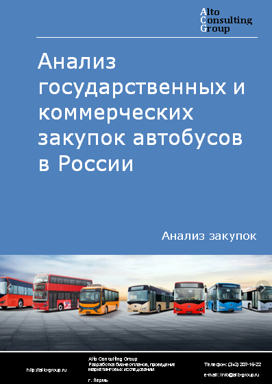 Анализ государственных и коммерческих закупок автобусов в России в 2023 г.