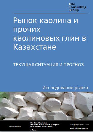Рынок каолина и прочих каолиновых глин в Казахстане. Текущая ситуация и прогноз 2024-2028 гг.