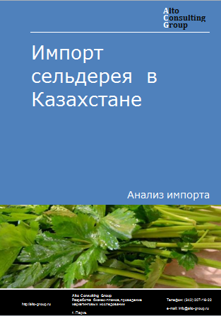 Импорт сельдерея в Казахстан в 2019-2023 гг.