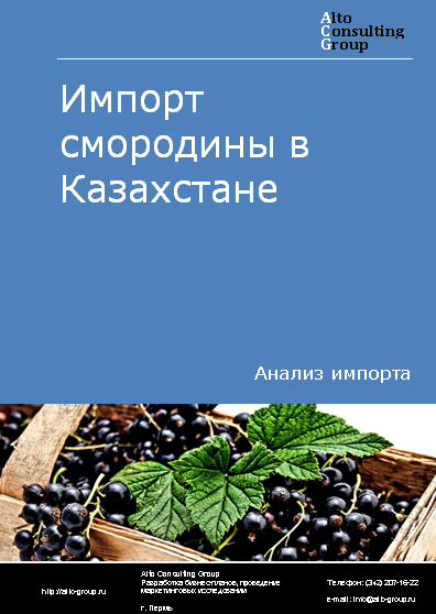 Импорт смородины в Казахстан в 2019-2023 гг.