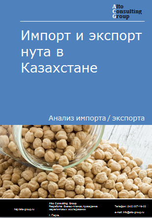Импорт и экспорт нута в Казахстане в 2019-2023 гг.