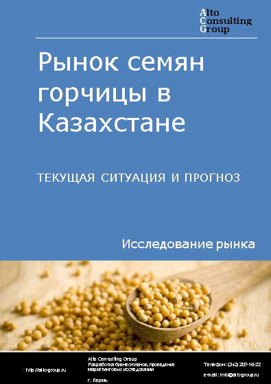 Рынок семян горчицы в Казахстане. Текущая ситуация и прогноз 2024-2028 гг.