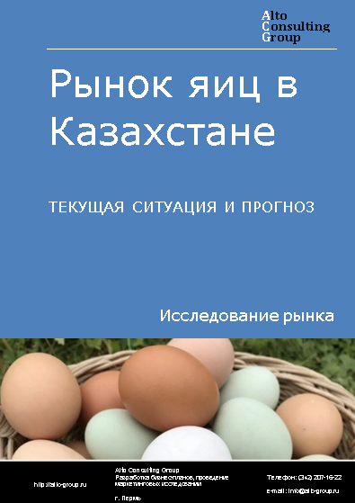 Рынок яиц в Казахстане. Текущая ситуация и прогноз 2024-2028 гг.
