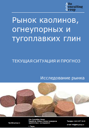 Рынок каолинов, огнеупорных и тугоплавких глин в России. Текущая ситуация и прогноз 2024-2028 гг.