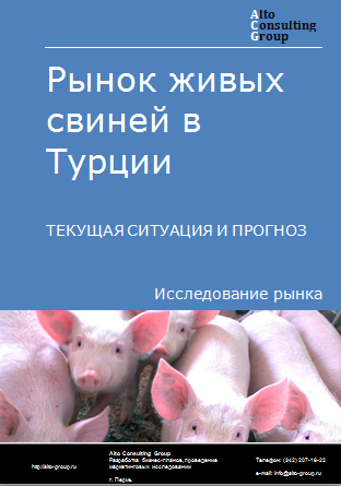 Рынок живых свиней в Турции. Текущая ситуация и прогноз 2024-2028 гг.