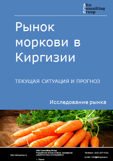 Рынок моркови в Киргизии. Текущая ситуация и прогноз 2024-2028 гг.