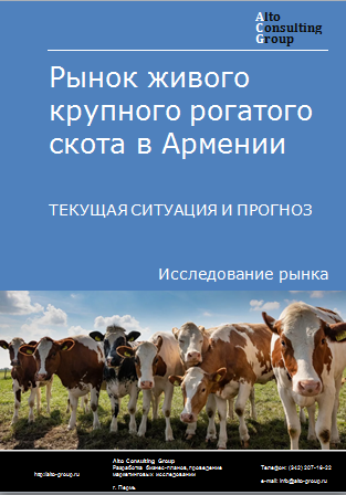 Рынок живого крупного рогатого скота в Армении. Текущая ситуация и прогноз 2024-2028 гг.